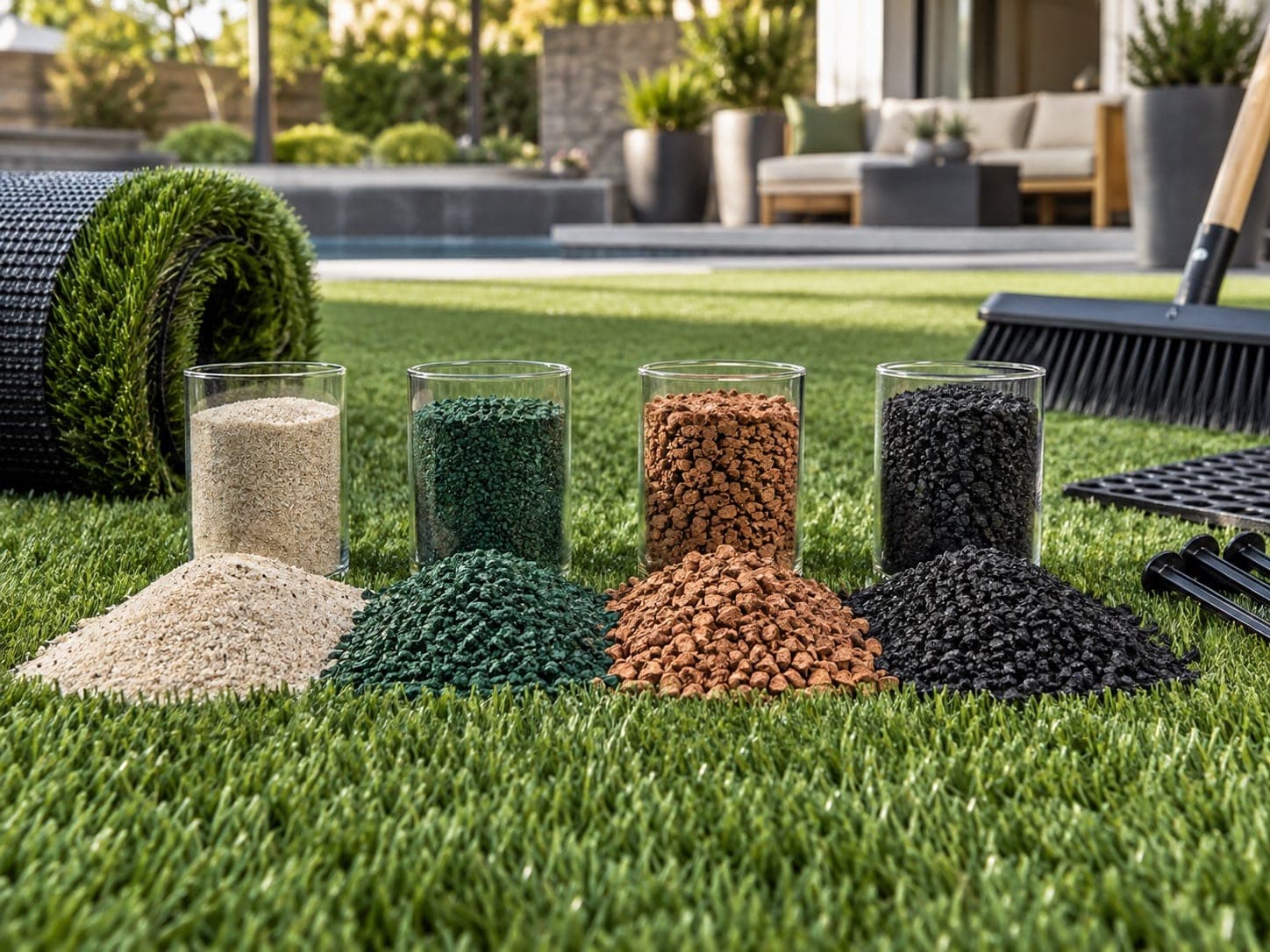 Turf infill and accessories