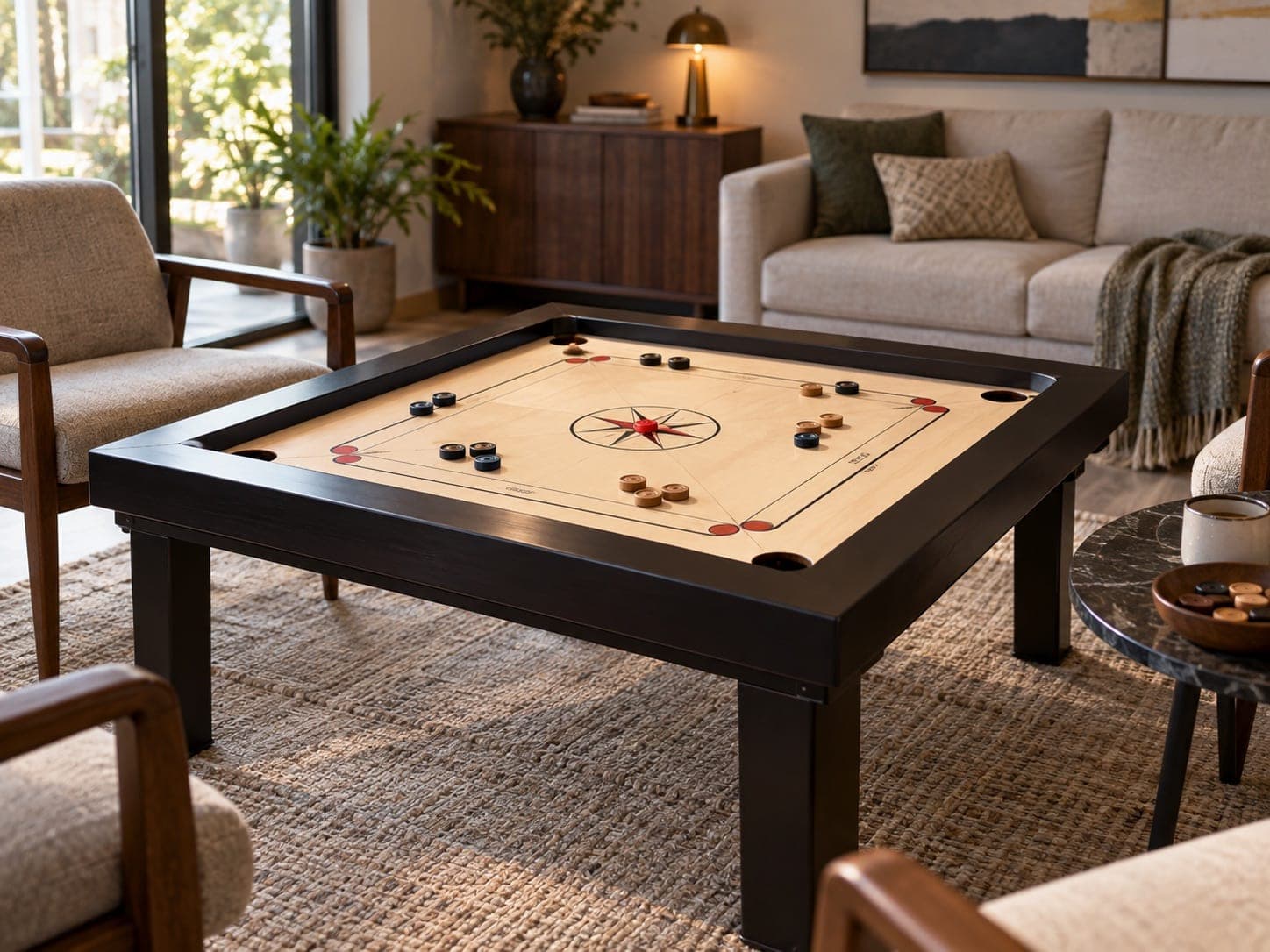 Carrom setups