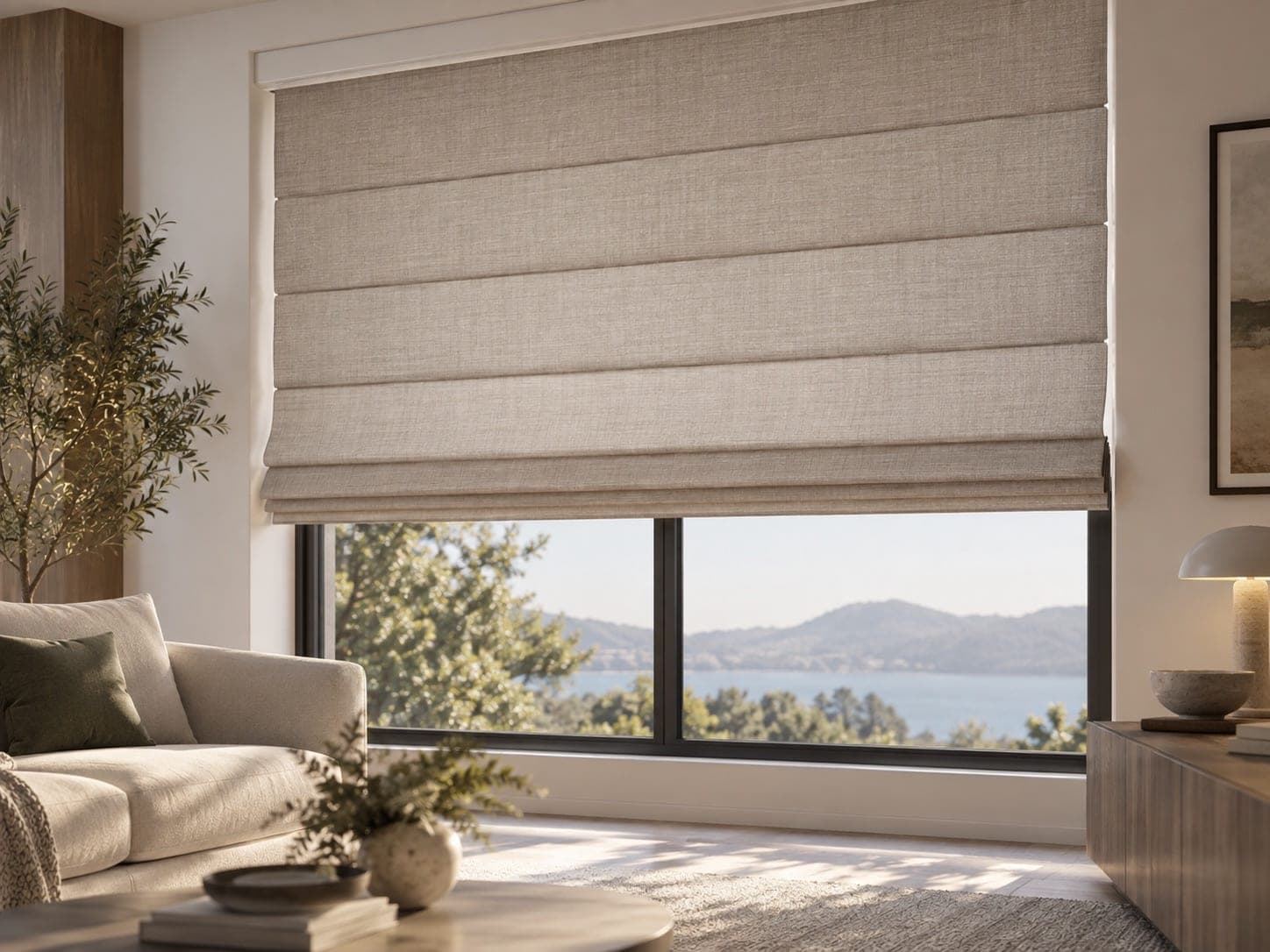 Roman blinds