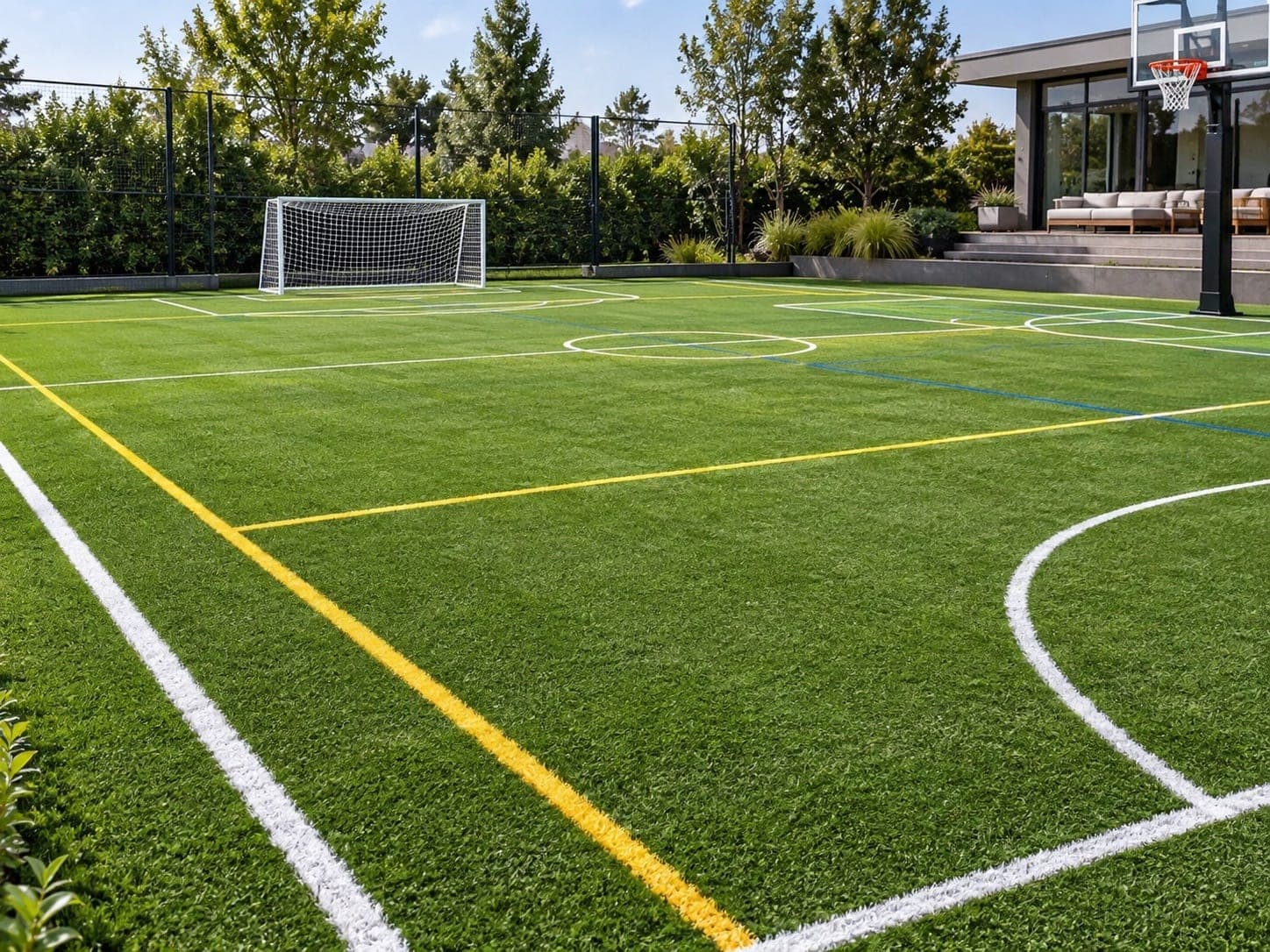 Multi sport turf