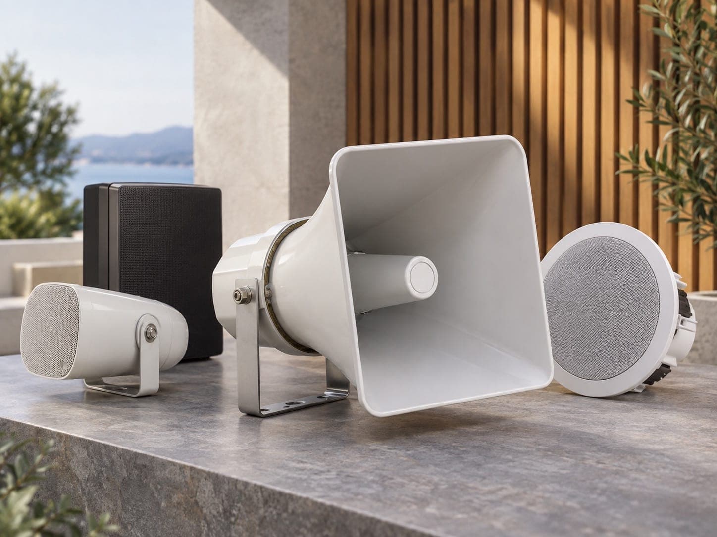 Horn speaker systems
