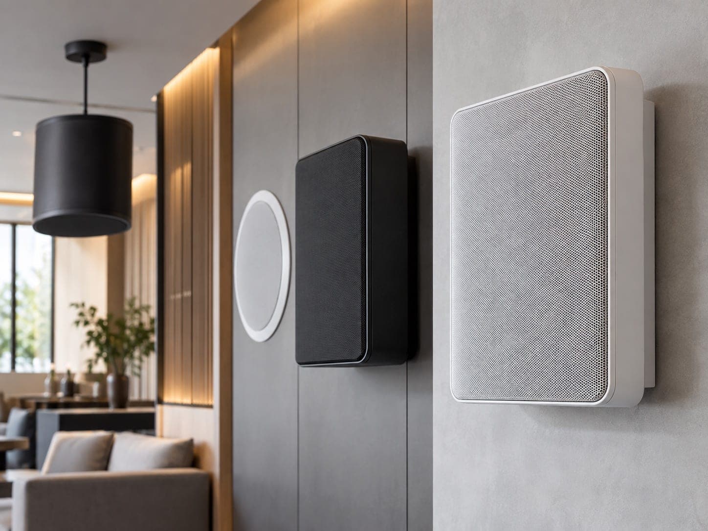 Wall speaker systems