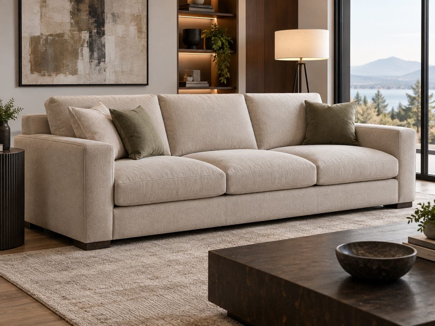 Three seater sofas