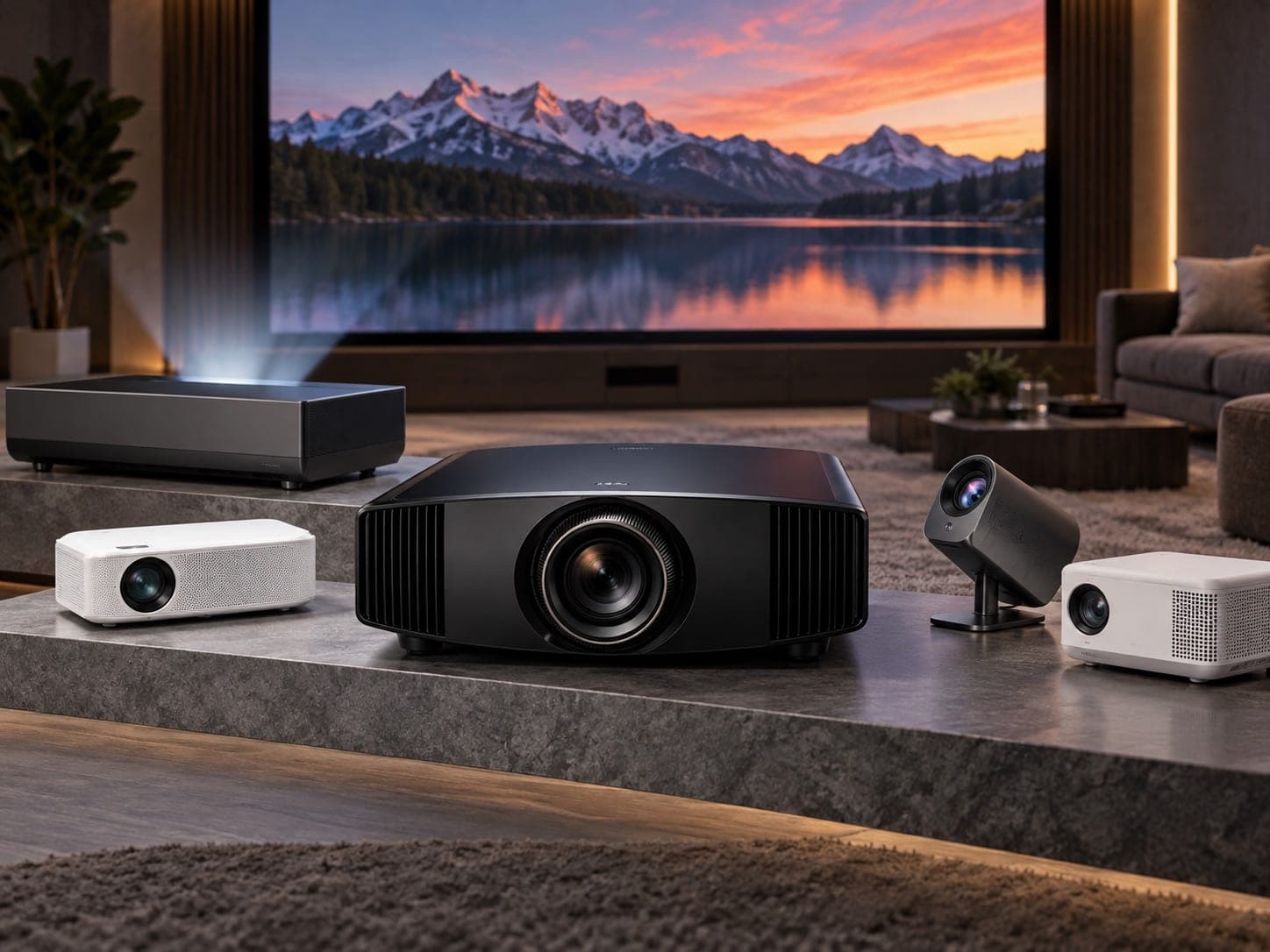 Home cinema projectors