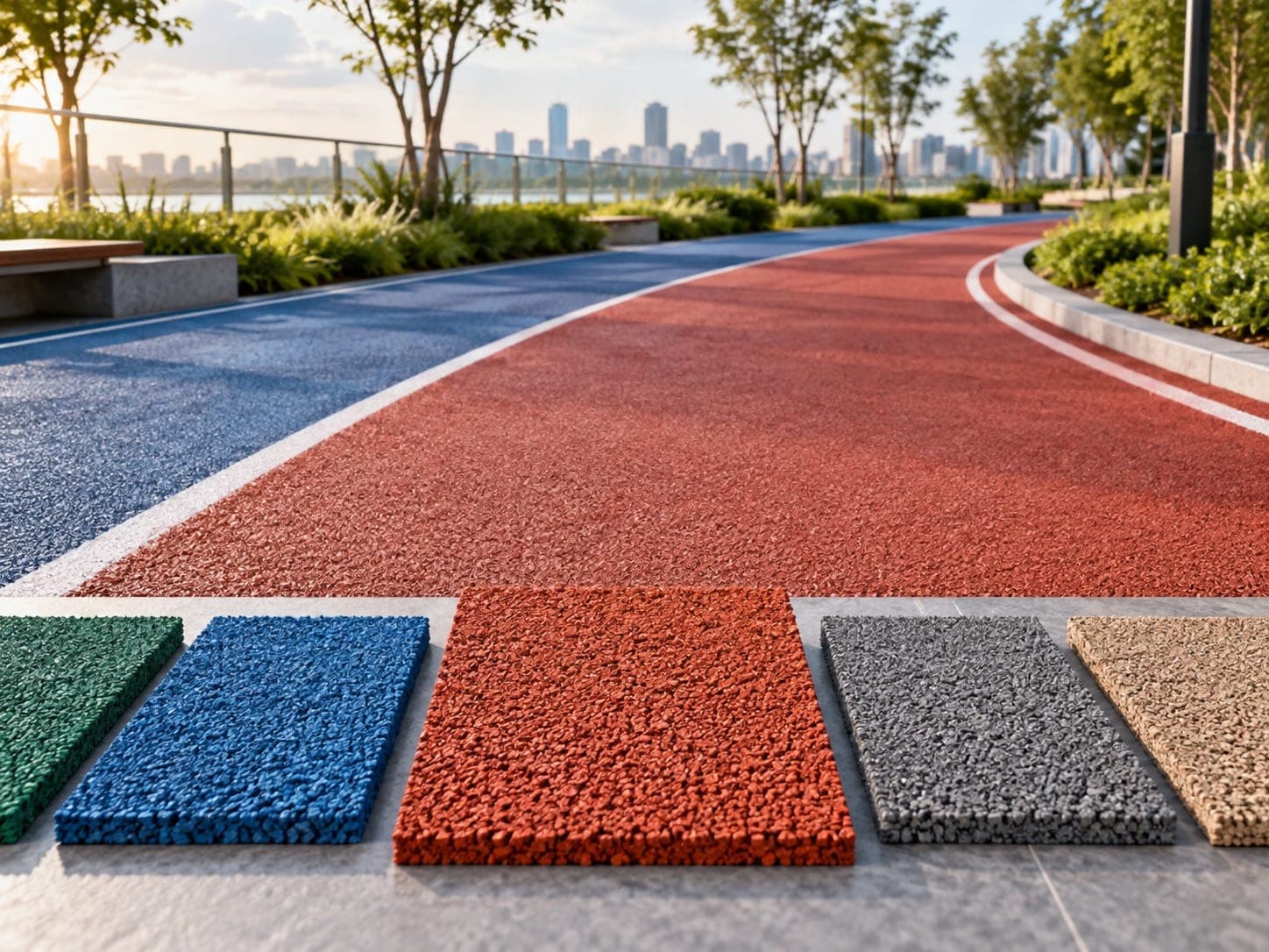 Jogging paths