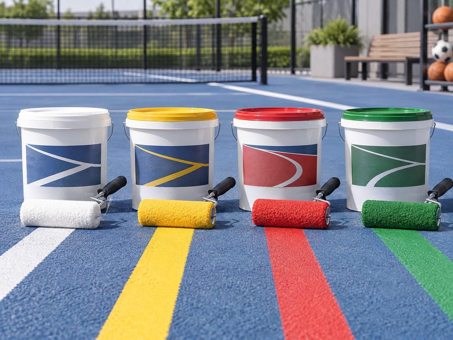 Court line paints