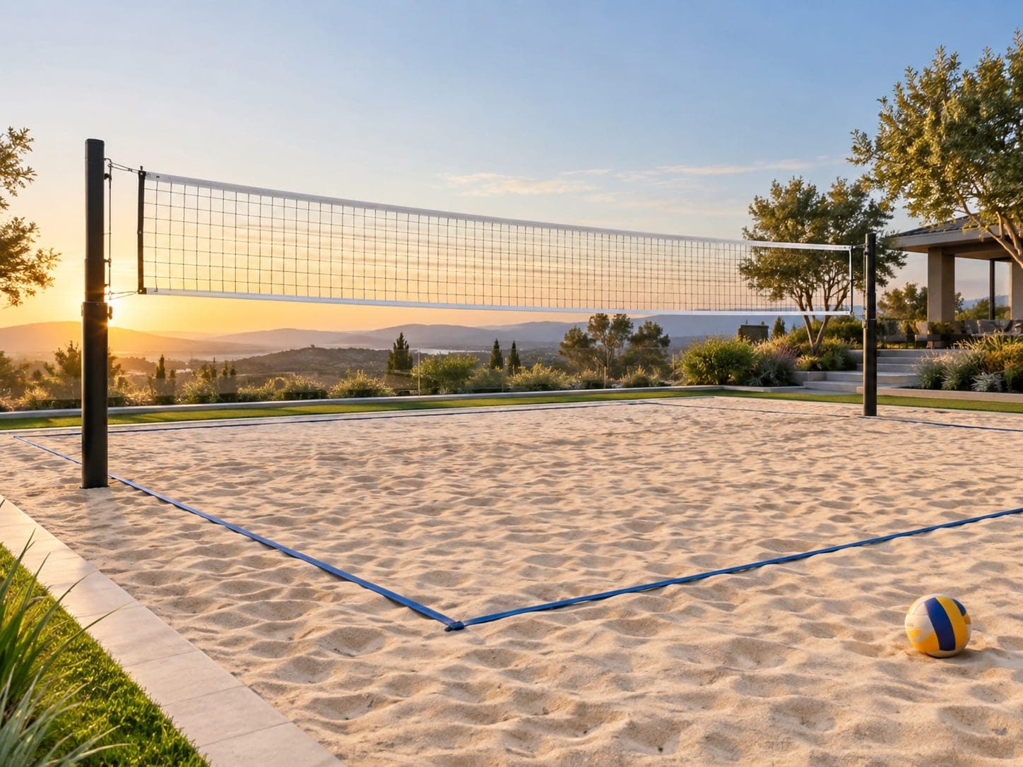 Outdoor courts