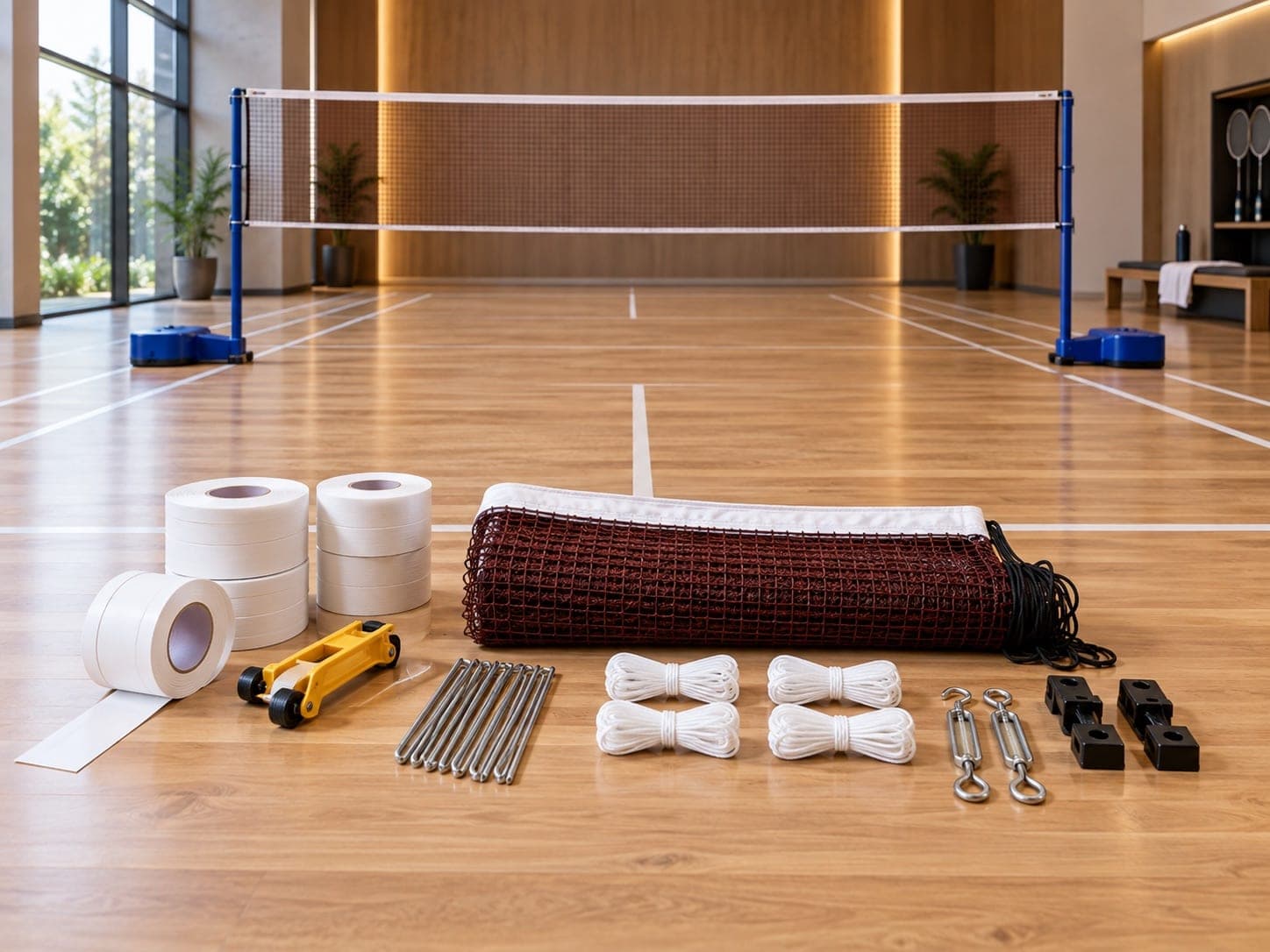 Court line and net packages