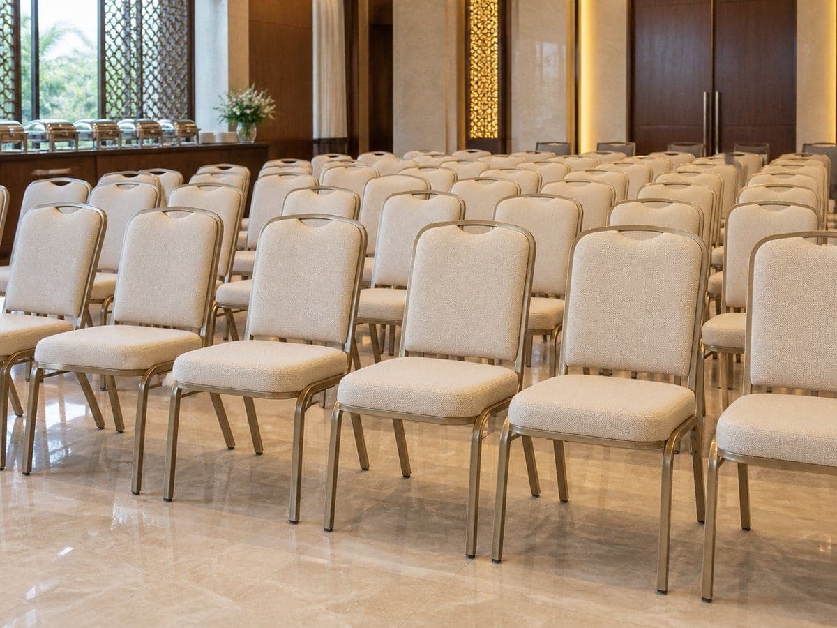 Function hall event chairs