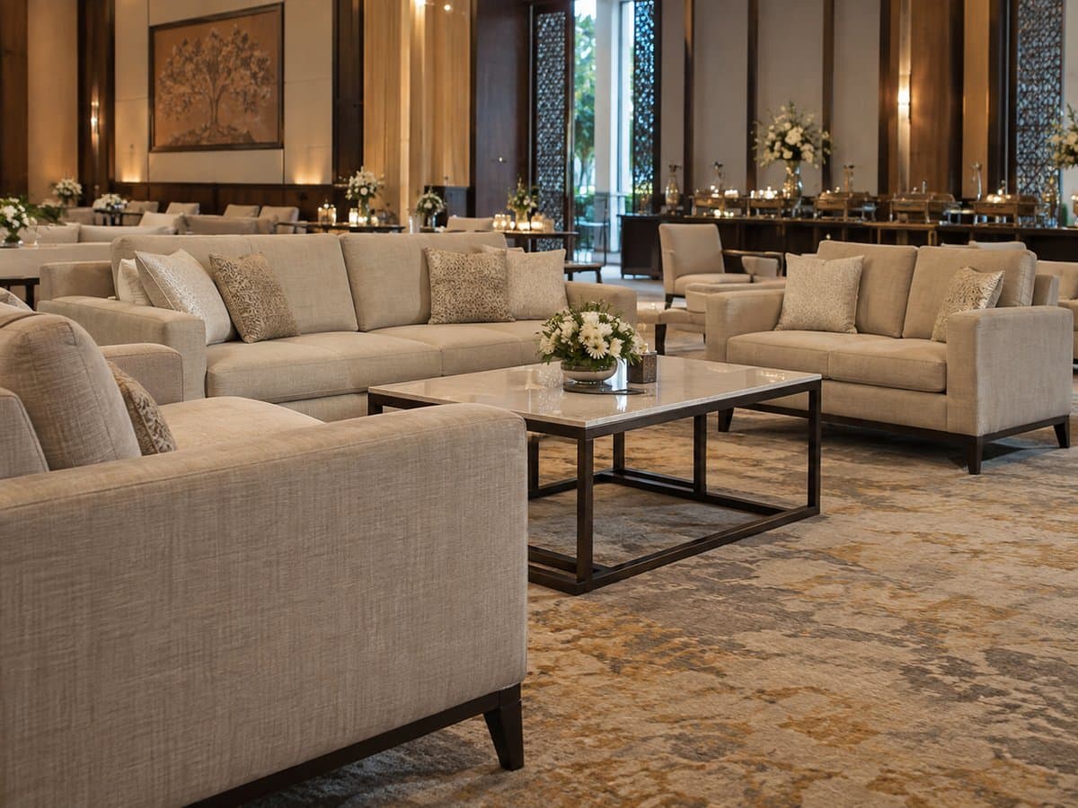 Premium sofa and event lounge seating