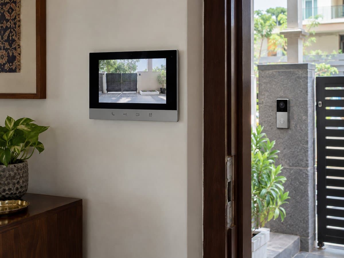 Video door phone monitor and entrance unit