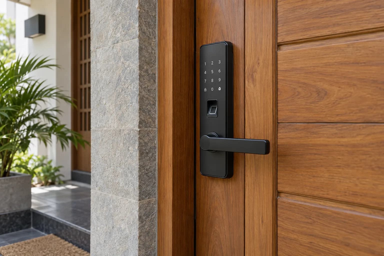 Smart Door Lock: keyless home entrance