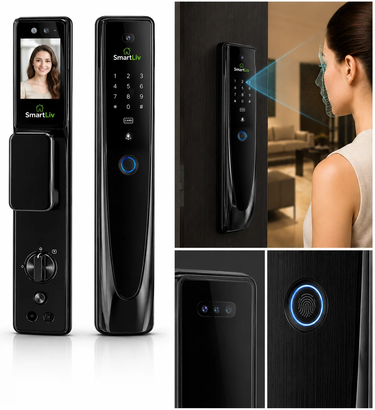 Smart Liv Face Recognition Smart Door Lock